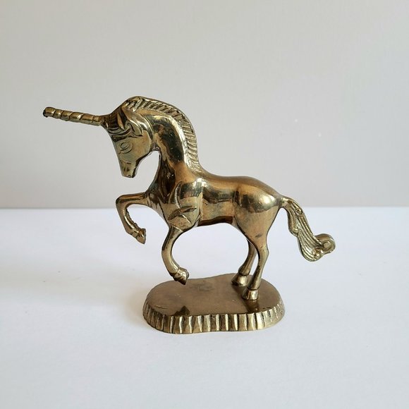 Brass Unicorn figurine. - Picture 2 of 5